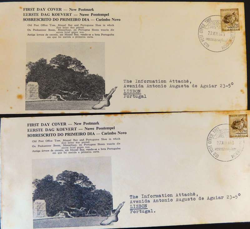 STAMPS SOUTH AFRICA - FDC 'New postmarkt [Set of 2}