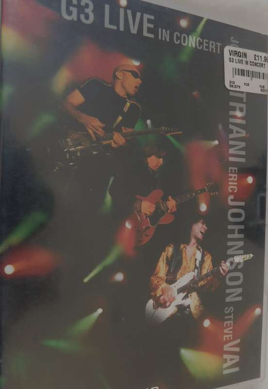 G3 LIVE IN CONCERT  (Steve VAI, Eric JOHNSON...) [DVD]