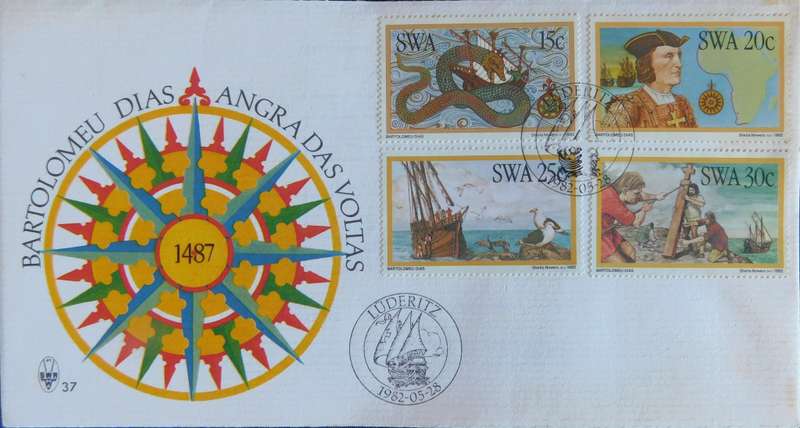 STAMPS - S.W.A. - FDC 1982 BartholomewDiaz (Set of 2) #2