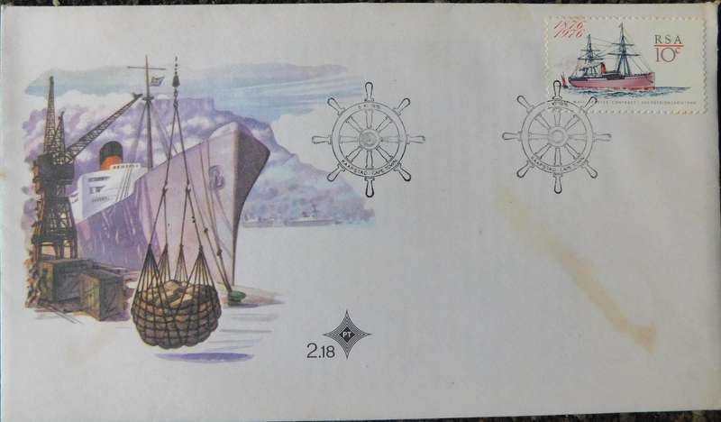 STAMPS - SOUTH AFRICA FDC -  Boat Theme (Six FDC)