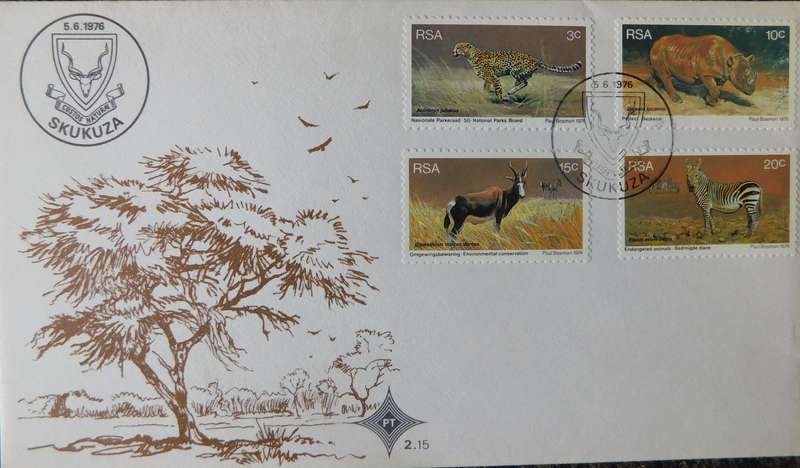 STAMPS - SOUTH AFRICA FDC - 8 Nature Theme FDC's