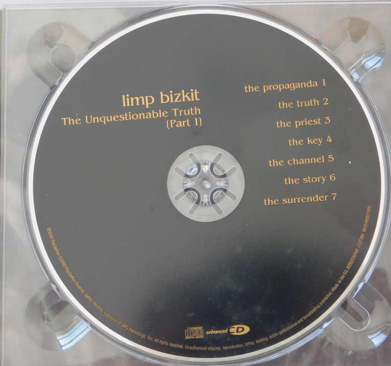 LIMP BIZKIT - The Unquestionable Truth : Part 1 (CD)