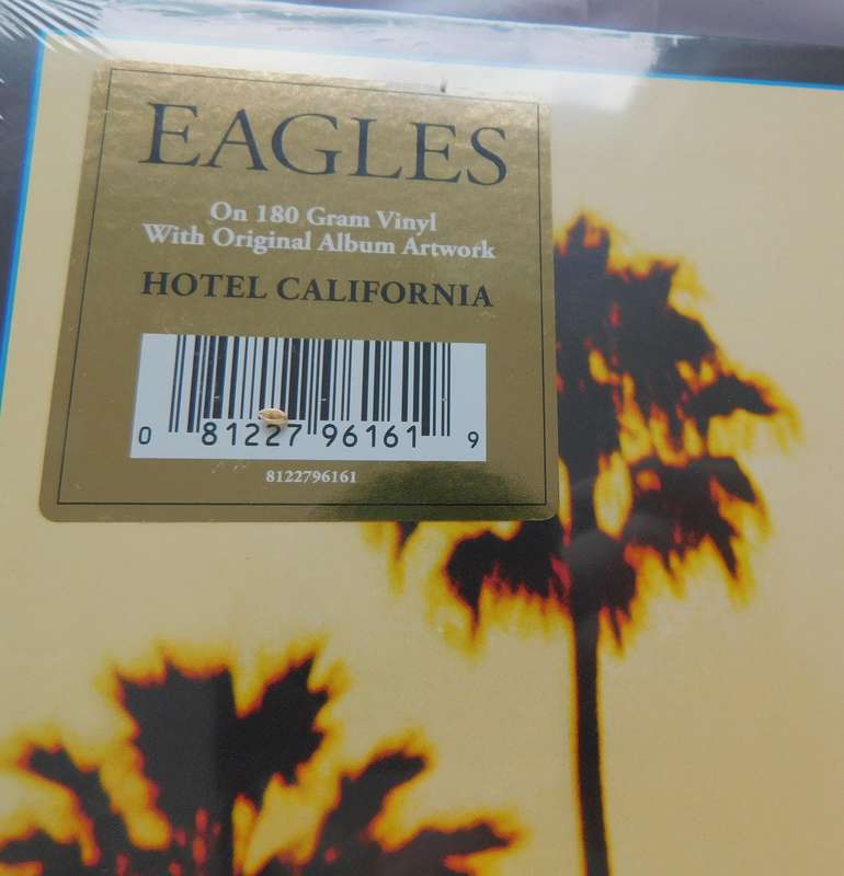 THE EAGLES -  Hotel California [LP] SEALED
