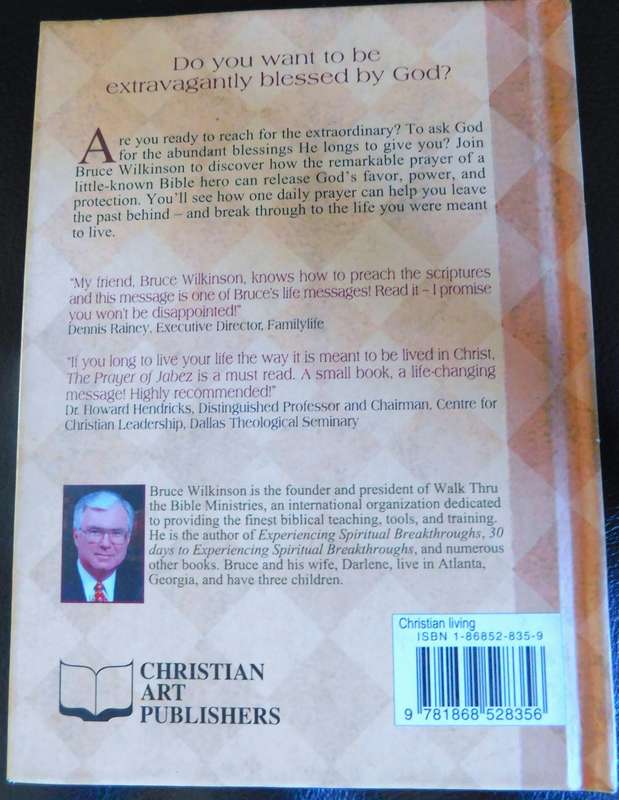BRUCE WILKINSON - PRAYER OF JABEZ - BREAKING THROUGH .... TO SPIRITUAL LIFE - [BOOK]