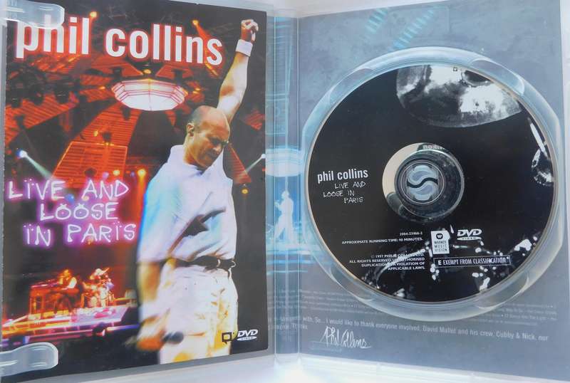 PHIL COLLINS - Live and Loose in Paris [DVD]