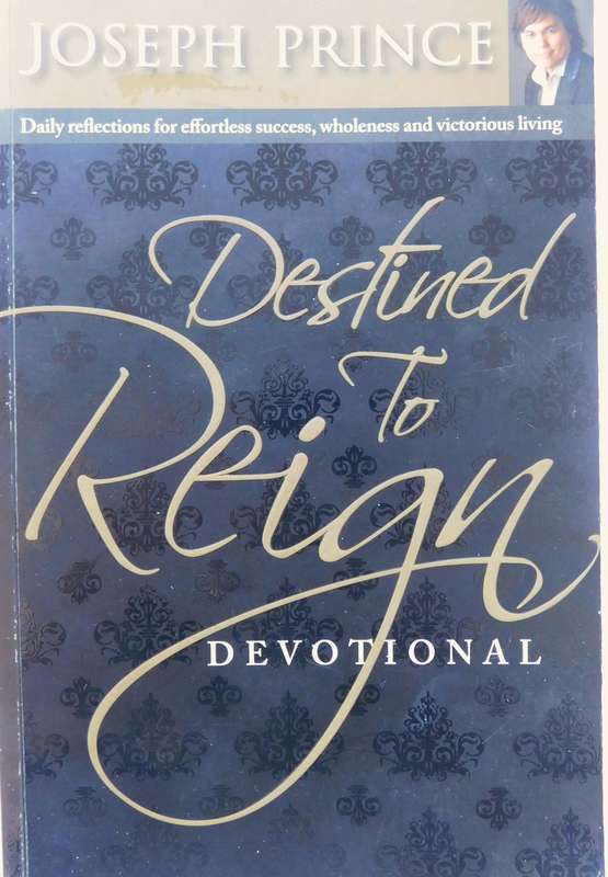 JOSEPH PRINCE - DESTINED TO REIGN,  DEVOTIONAL [BOOK]