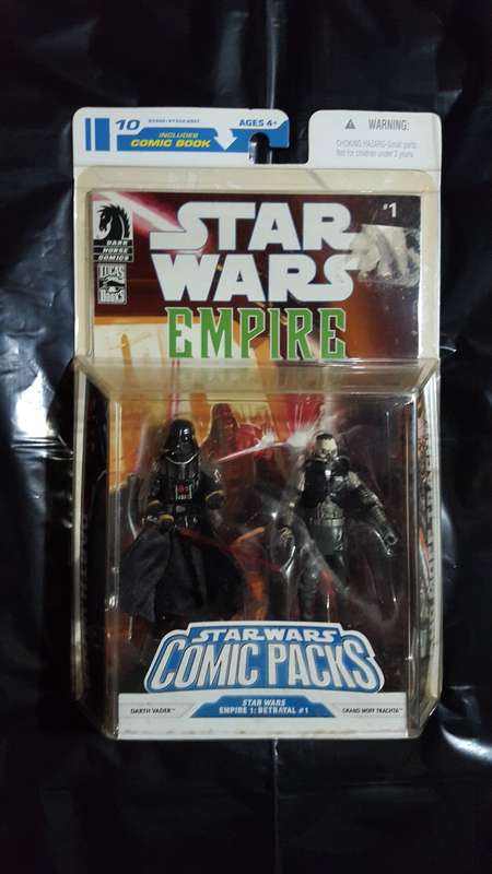 Star Wars - Comic Packs - Darth Vader & Grand Moff Tratcha (2008) [Hasbro]