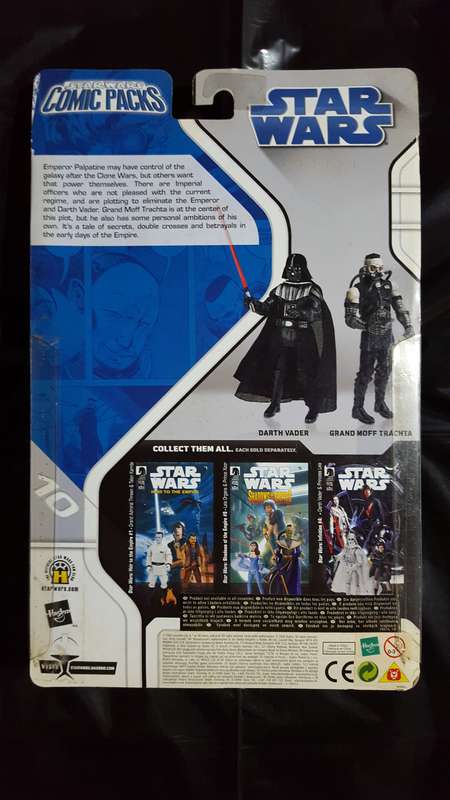 Star Wars - Comic Packs - Darth Vader & Grand Moff Tratcha (2008) [Hasbro]