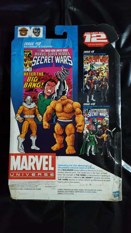 Marvel Universe - Comic Packs - Secret Wars #12 - Bulldozer & The Thing (2009) [Hasbro]
