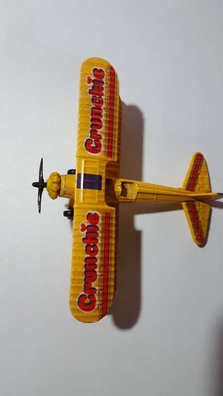 MATCHBOX 1991 SB 39 Stearman Cadbury's Crunchie