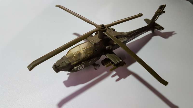 ERTL 1987 - Apache US Army Helicopter