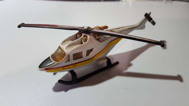 MATCHBOX 1976 SB-20 Shell Helicopter