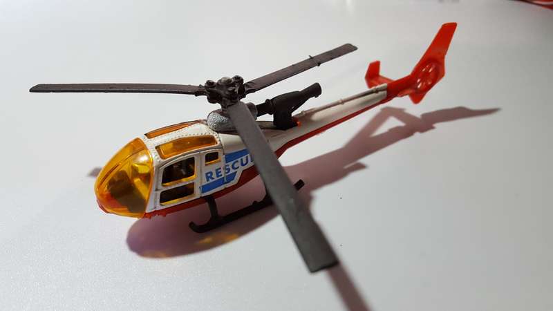 Majorette 371 Gazelle Rescue Helicopter