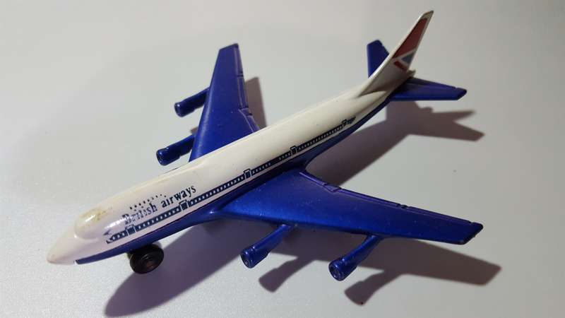 MATCHBOX 1973 SB-10 Boeing 747 British Airways
