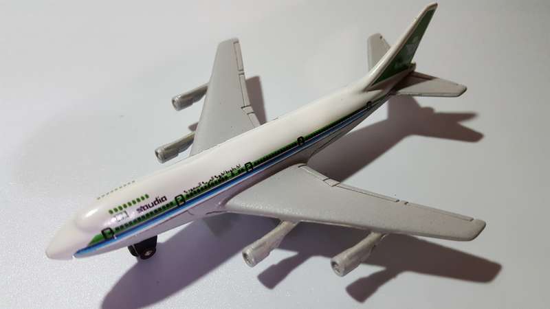 MATCHBOX 1973 SB-10 Boeing 747 Saudi Arabian Airlines