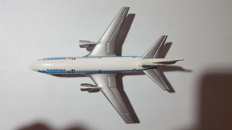 MATCHBOX 1973 SB-13 DC-10 Sabena Belgian World Airlines