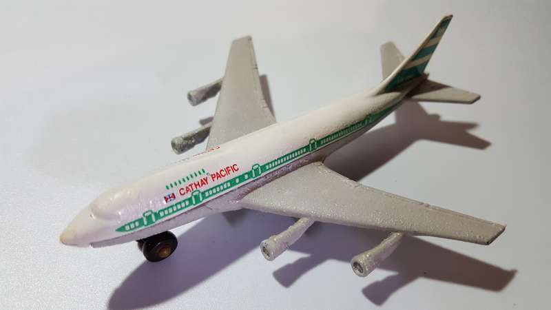 MATCHBOX 1973 SB-10 Boeing 747 Cathay Pacific