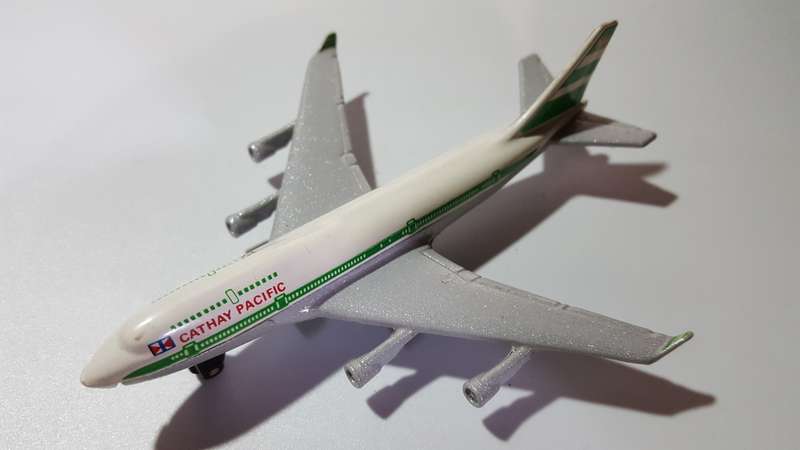 MATCHBOX 1988 Boeing 747-400 Cathay Pacific