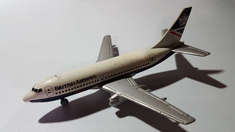 ERTL 1988 Boeing 737 British Airways