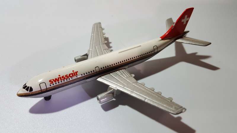MAJORETTE Airbus A300 Swiss Air