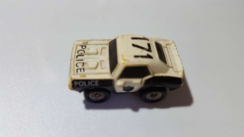 Micro Machines 1987 Galoob City Service Police Car