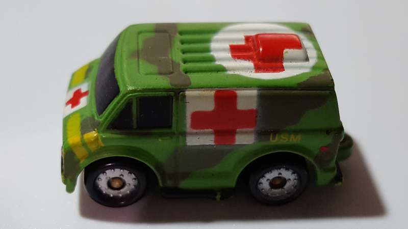 Micro Machines 1987 Galoob Military Ambulance