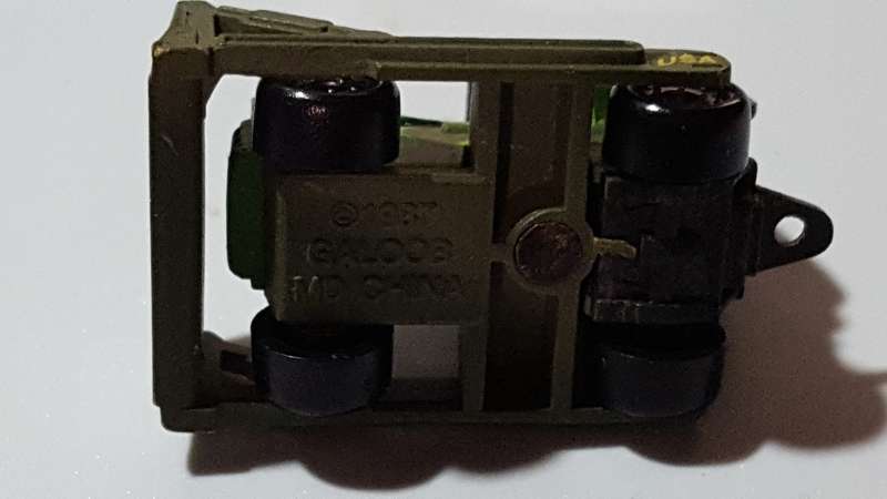 Micro Machines 1987 Galoob Military Bulldozer