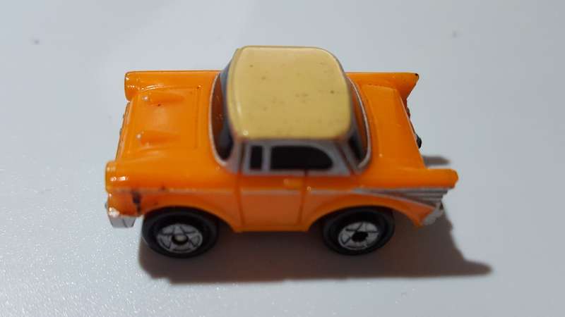 Micro Machines 1989 Galoob Insiders Chevy '57 Bel Air w/Micro Lamborghini Countach