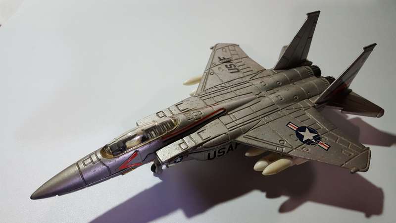 ERTL Force One F-15 Eagle Fighter Jet (1989)