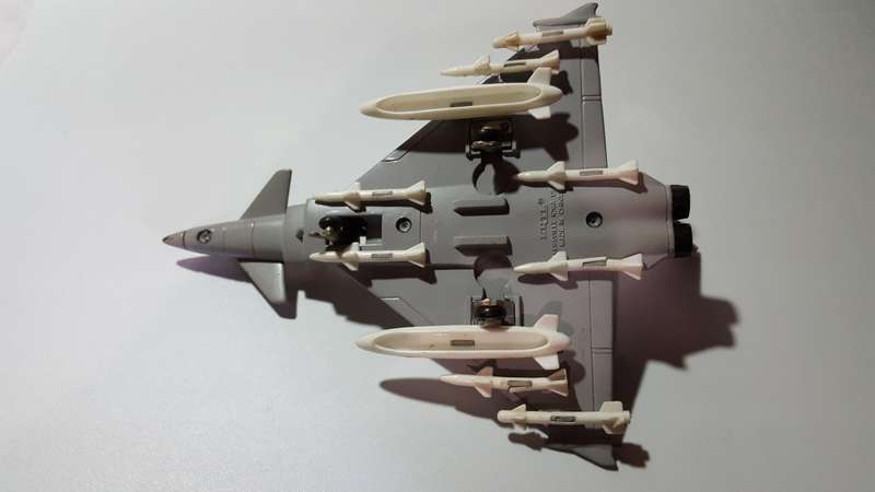 ERTL Force One EFA Eurofighter Typhoon Jet (1989)