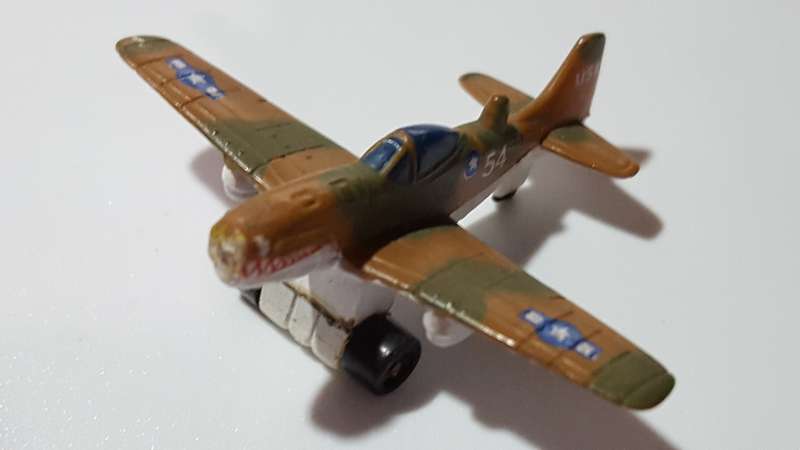 Micro Machines 1987 Galoob Aircraft II P-51 Mustang