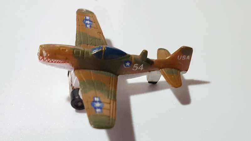 Micro Machines 1987 Galoob Aircraft II P-51 Mustang