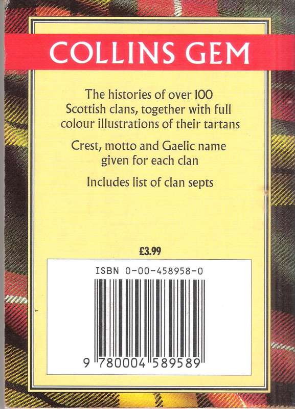 Clans and Tartans - Collins Gem (239 pages) [Paperback]