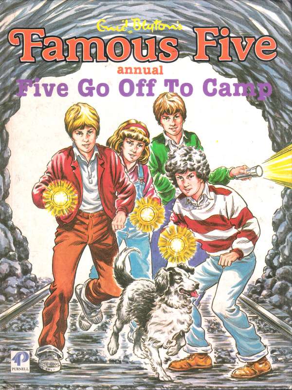 Enid Blyton's Famous Five Annual: Five Go Off To Camp (1984) [Hardcover]