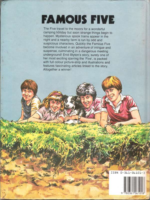 Enid Blyton's Famous Five Annual: Five Go Off To Camp (1984) [Hardcover]