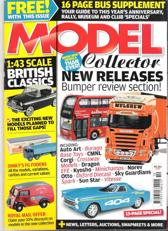 Model Collector (October 2011) [Magazine]