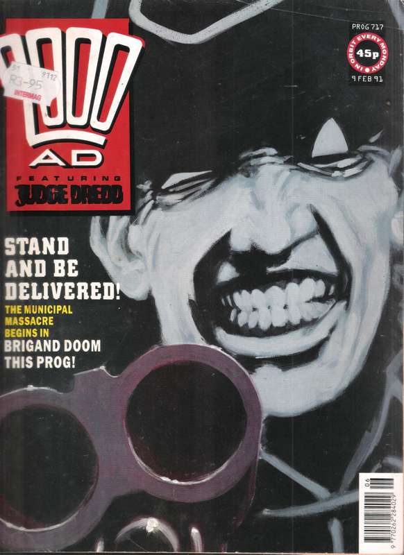 2000AD Featuring Judge Dredd (Prog # 717) [9 Feb 91]