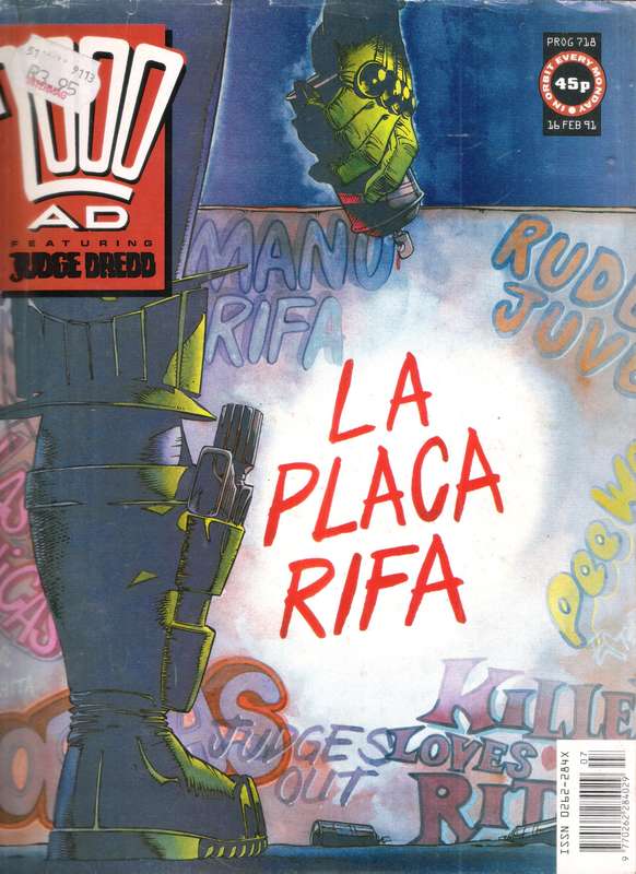 2000AD Featuring Judge Dredd (Prog # 718) [16 Feb 91]
