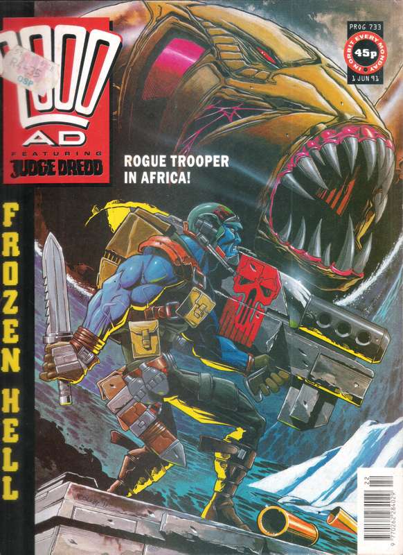 2000AD Featuring Judge Dredd (Prog # 733) [1 Jun 91]