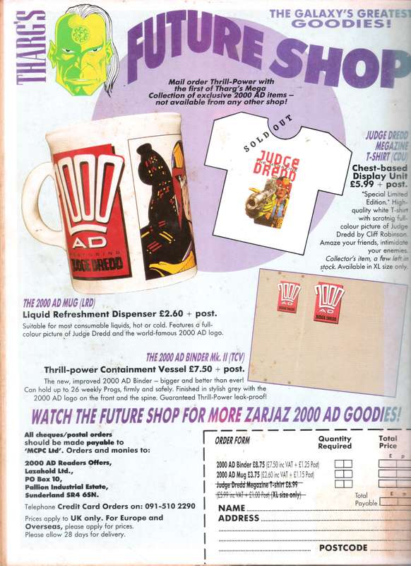 2000AD Featuring Judge Dredd (Prog # 733) [1 Jun 91]