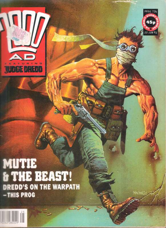 2000AD Featuring Judge Dredd (Prog # 736) [22 Jun 91]