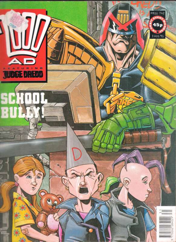 2000AD Featuring Judge Dredd (Prog # 742) [3 Aug 91]