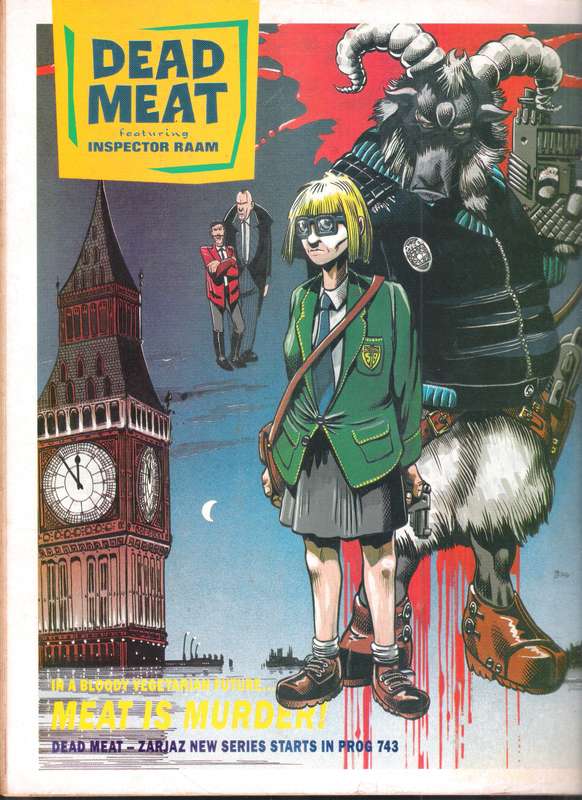 2000AD Featuring Judge Dredd (Prog # 742) [3 Aug 91]