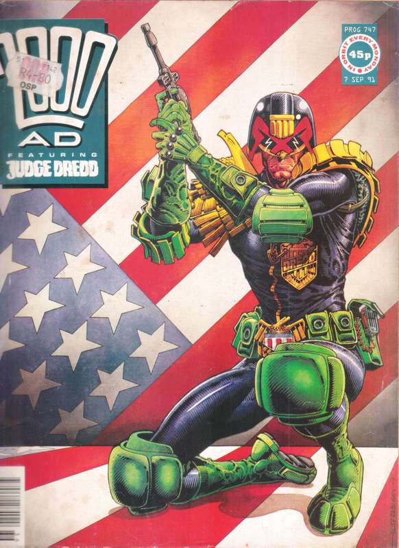 2000AD Featuring Judge Dredd (Prog # 747) [7 Sep 91]