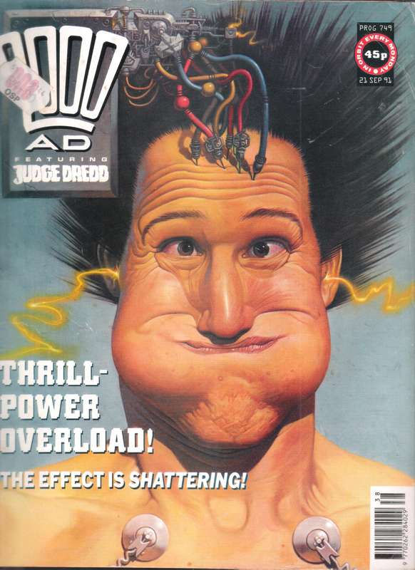 2000AD Featuring Judge Dredd (Prog # 749) [21 Sep 91]