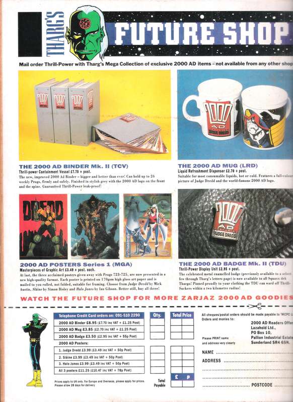 2000AD Featuring Judge Dredd (Prog # 750) [28 Sep 91]