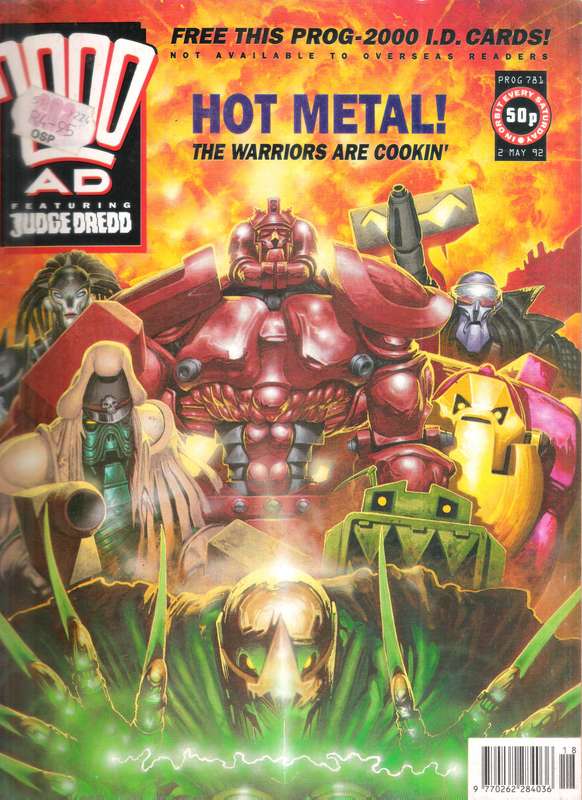 2000AD Featuring Judge Dredd (Prog # 781) [2 May 92]
