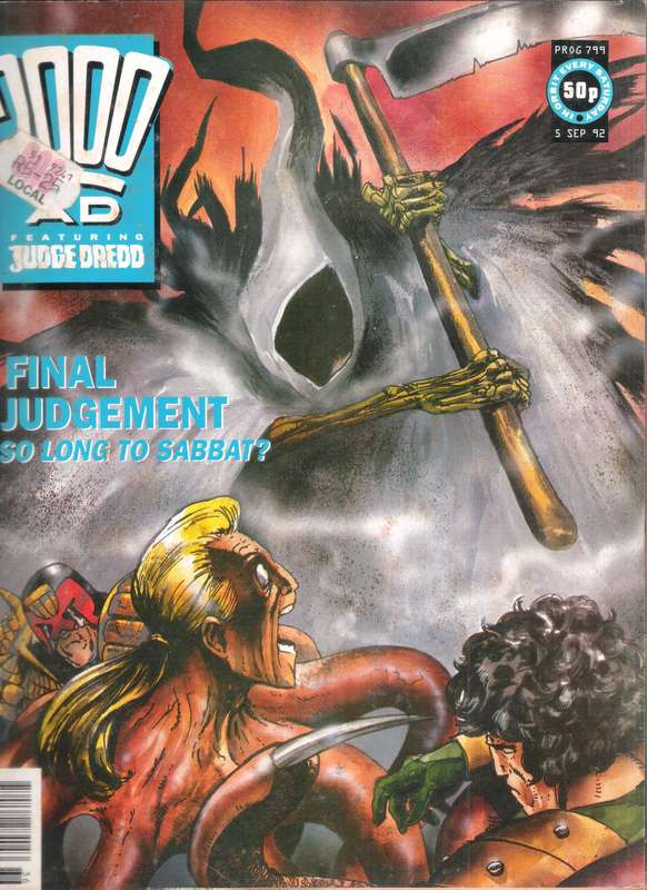 2000AD Featuring Judge Dredd (Prog # 799) [5 Sep 92]