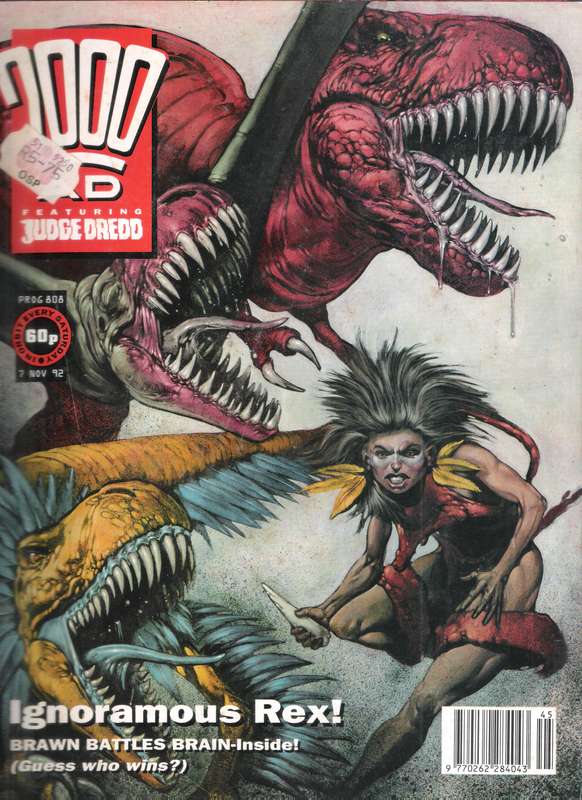 2000AD Featuring Judge Dredd (Prog # 808) [7 Nov 92]