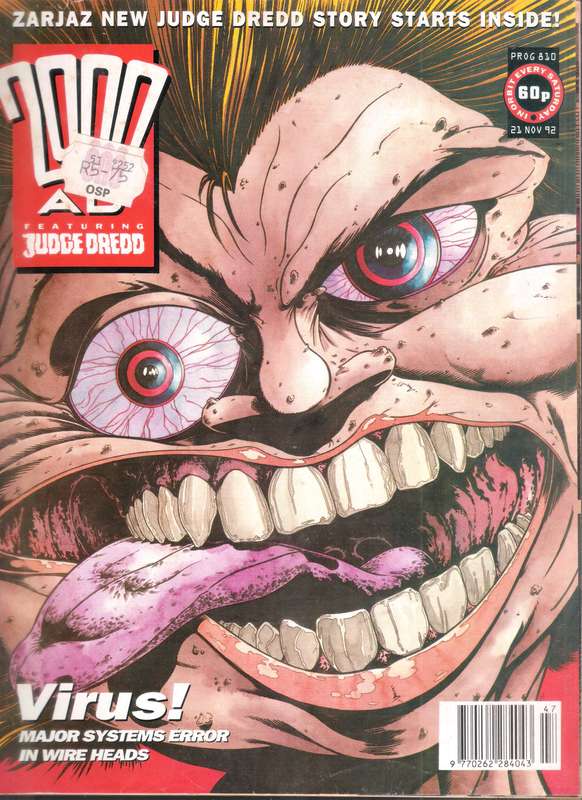 2000AD Featuring Judge Dredd (Prog # 810) [21 Nov 92]